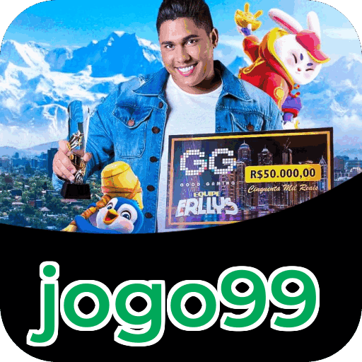 Resumo do fluxo de instalação do app jogo99 — ilustração editorial